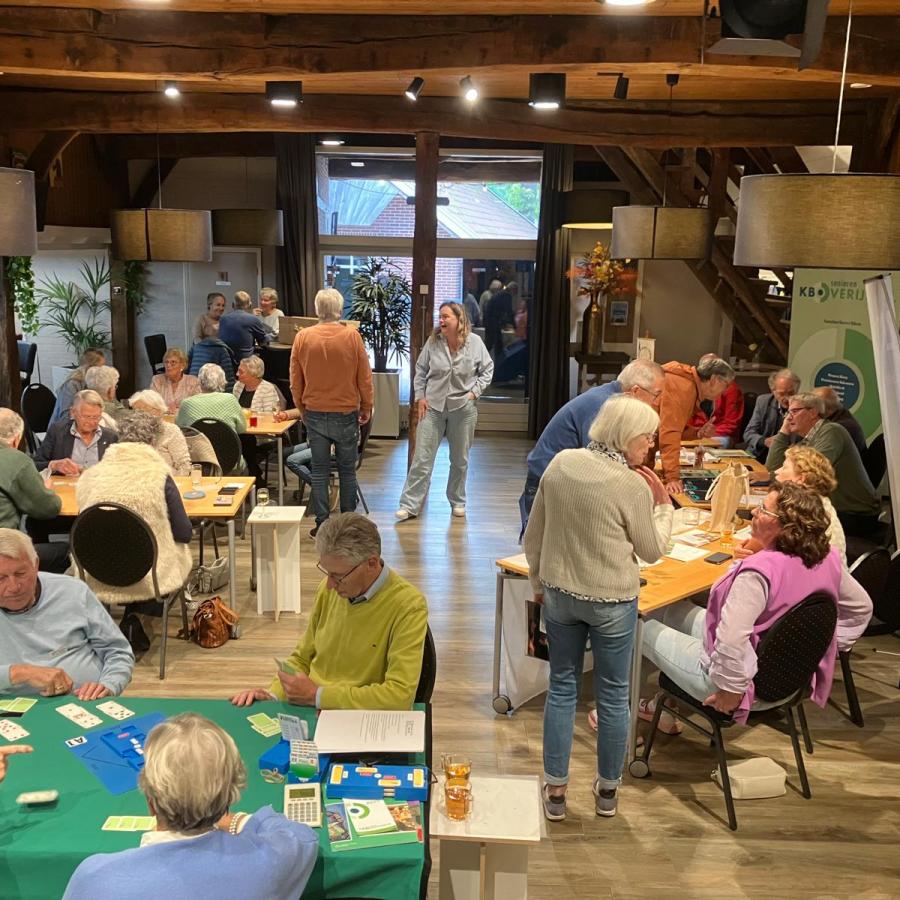 Gezelligheid was troef tijdens het 50-jarig jubileum van Dorpshuis Erve Kampboer.