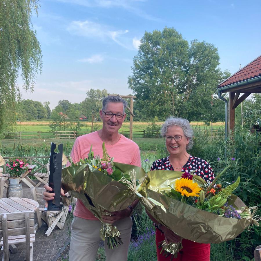 Martin en Regina bedankt! 43 jaar bestuurservaring stopt en wordt waardig afgesloten.  