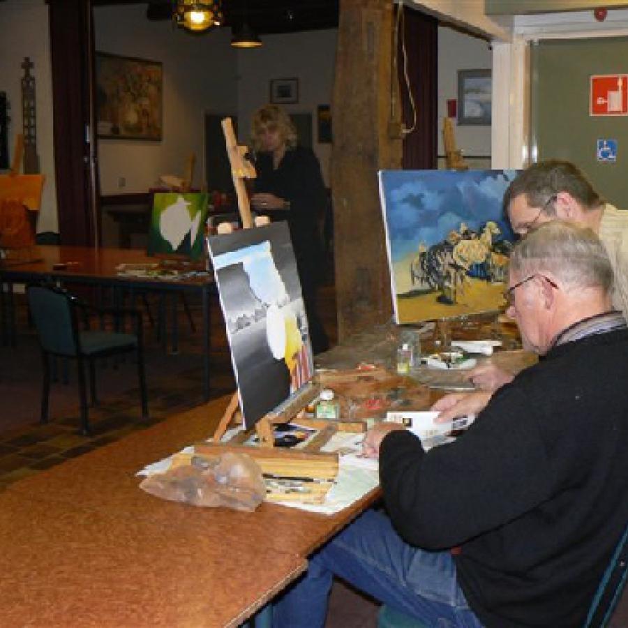 Foto's Schildersclub 2010 